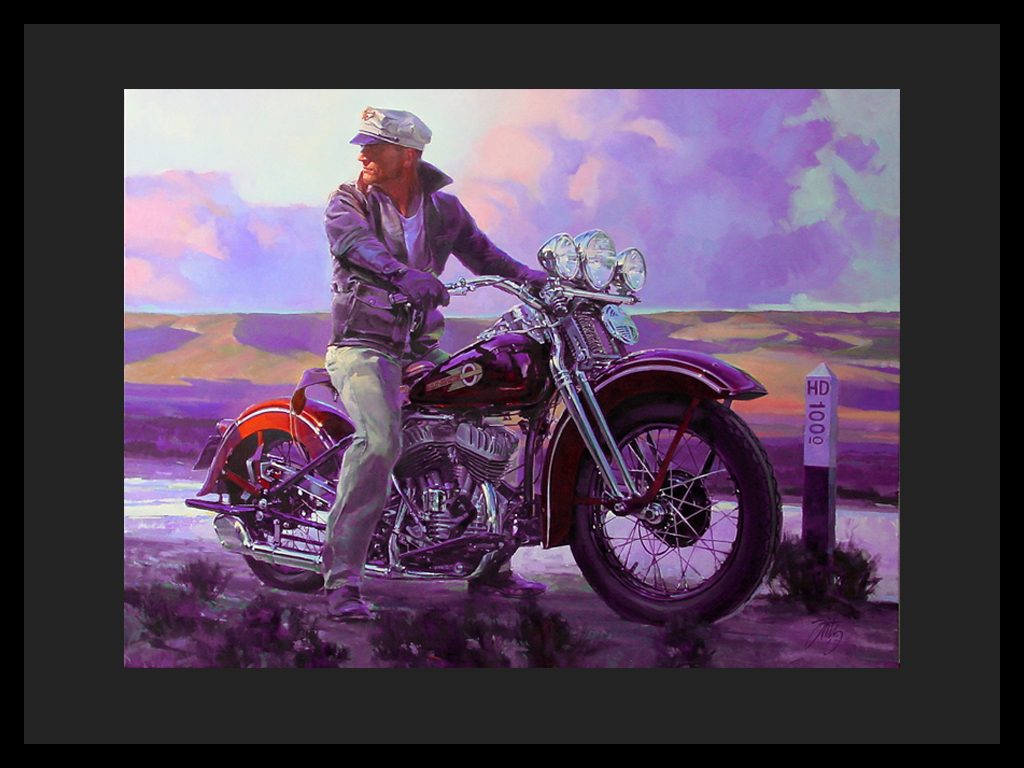 Tom Fritz Artist Harley Davidson Art Prints Motorcycle Art Prints Hot Rod Art Prints