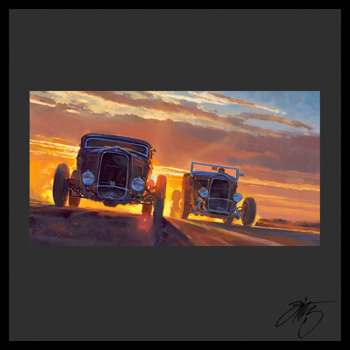 Hot Rod Paintings - Tom Fritz Art